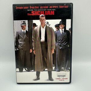 The Sicilian DVD 2003 Christopher Lambert Artisan Full Screen Drama Unrated